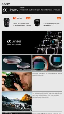α Library (by Sony) android App screenshot 14